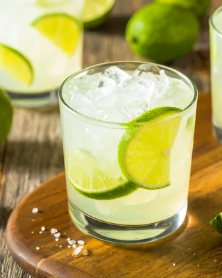 Caipirinha in a rocks glass