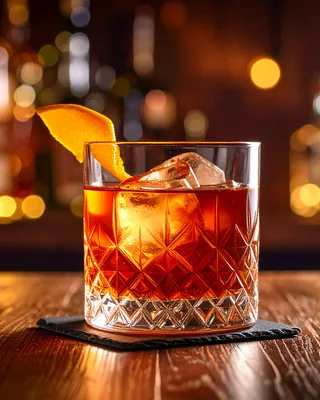Sazerac in a rocks glass
