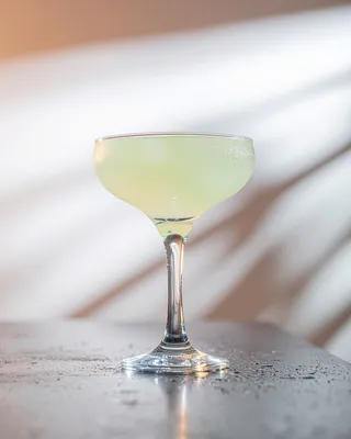 Frozen Daiquiri in a coupe