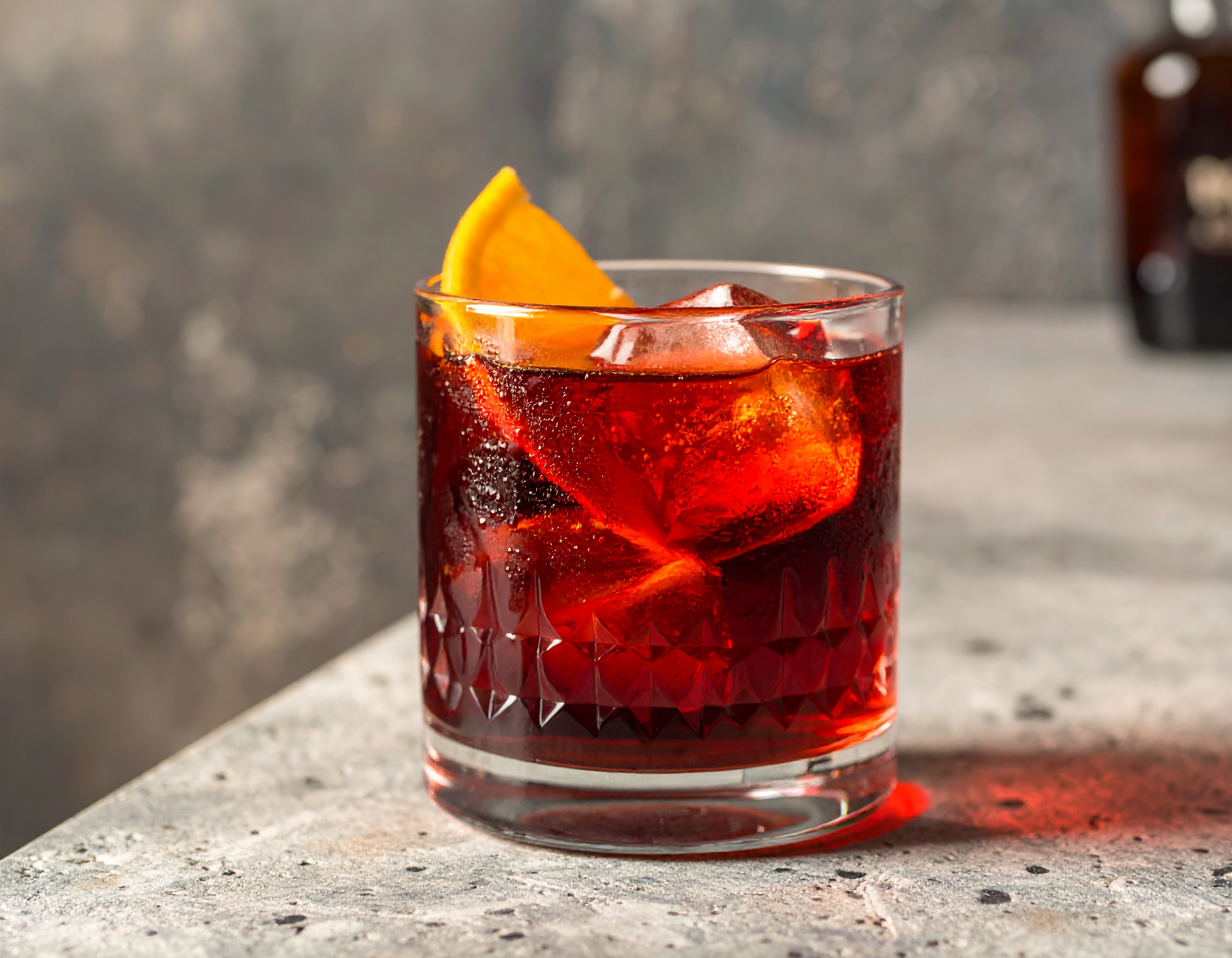 Ferrari (Campari & Fernet Branca) in a rocks glass