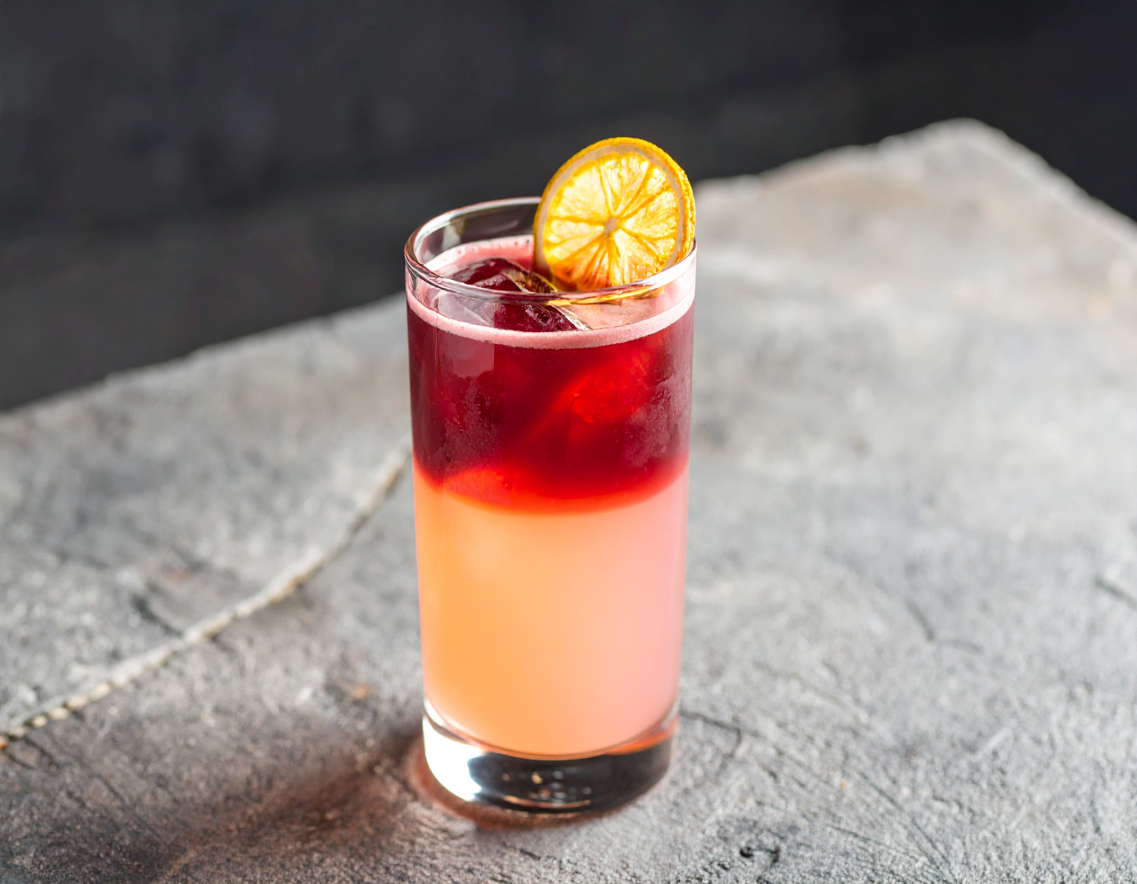 Blood Brother in a highball glass
