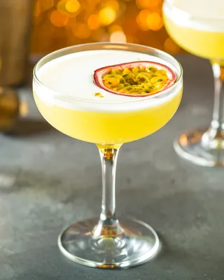 Porn Star Martini in a coupe