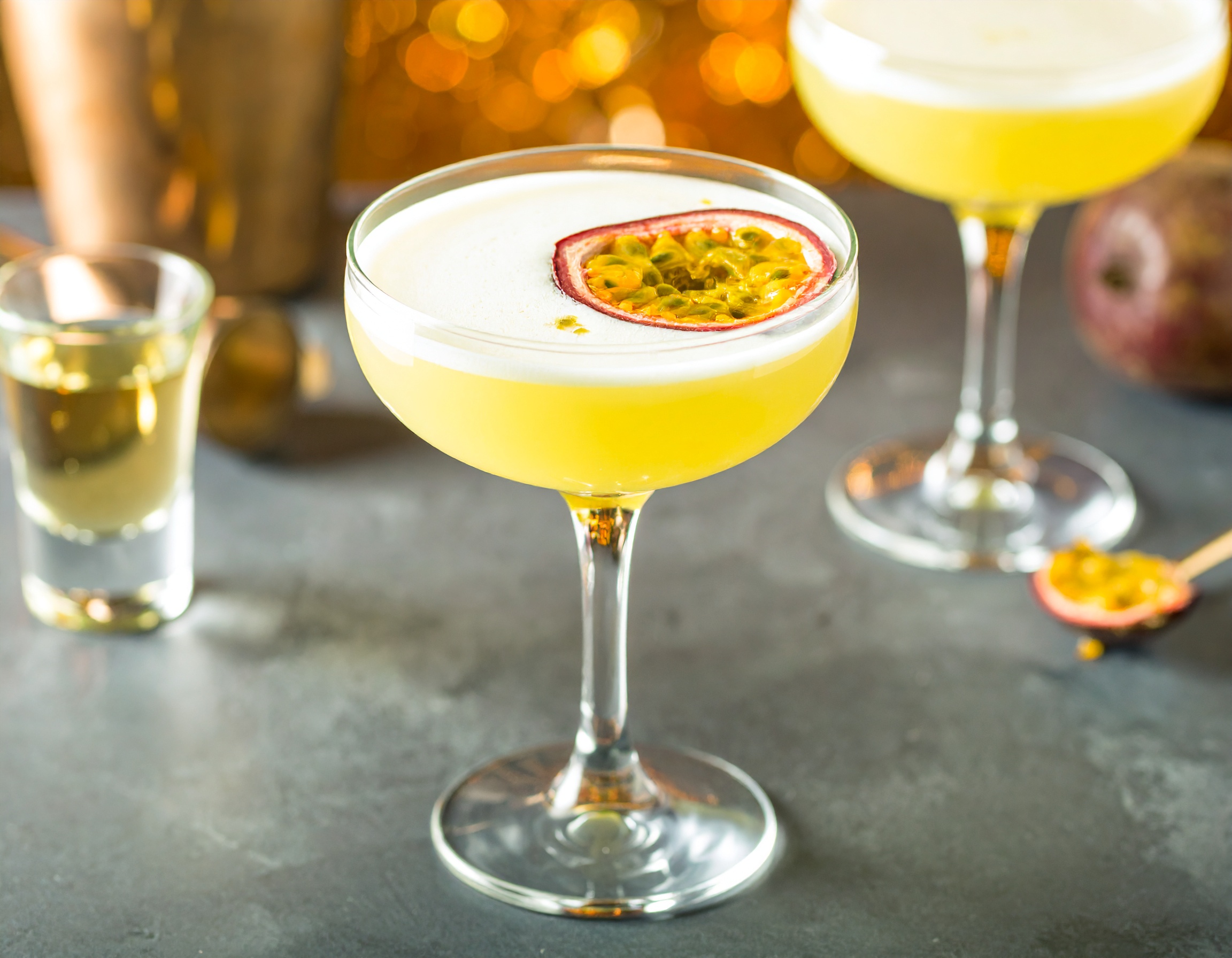 Porn Star Martini in a coupe