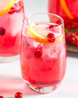Russian Spring Punch in a highball glass