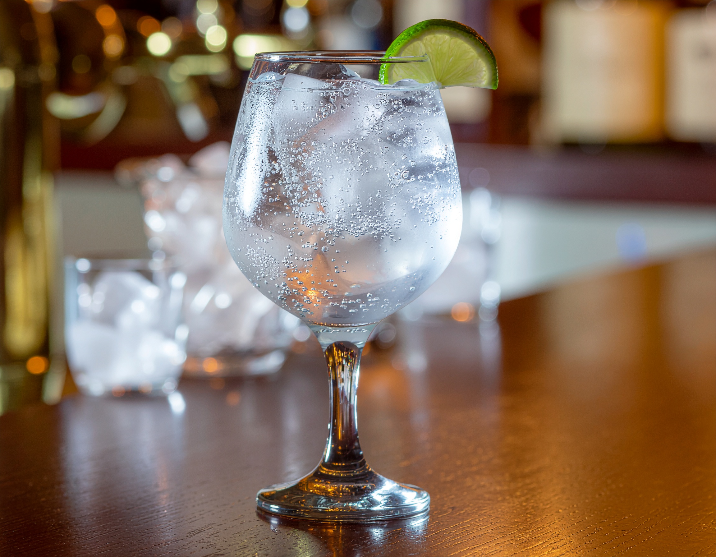 Gin & Tonic in a balloon glass